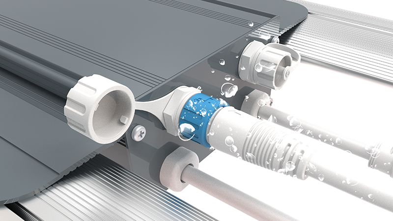 Flora Veg 430 Waterproof Connector