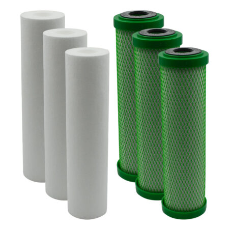 Replacement Filter Kit with Green Coconut Carbon - Compatible with HydroLogic smallBoy
