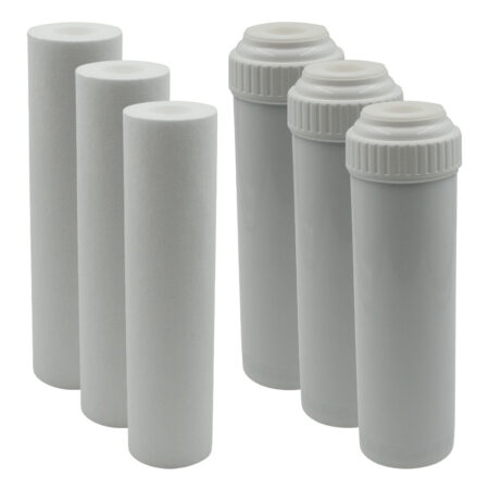 Replacement Filter Kit with KDF85/Catalytic Carbon - Compatible with HydroLogic smallBoy
