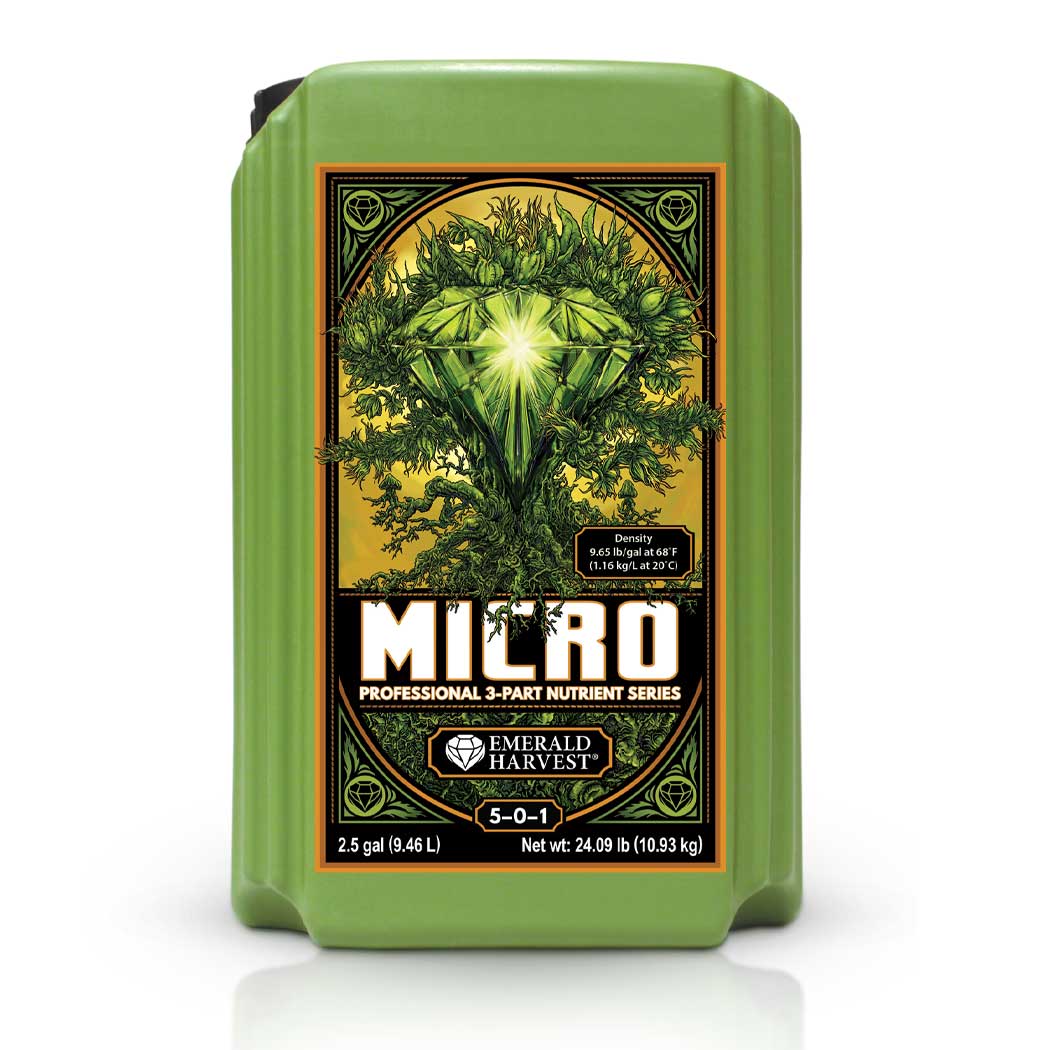 Emerald Harvest Micro 2.5 Gallon Bottle