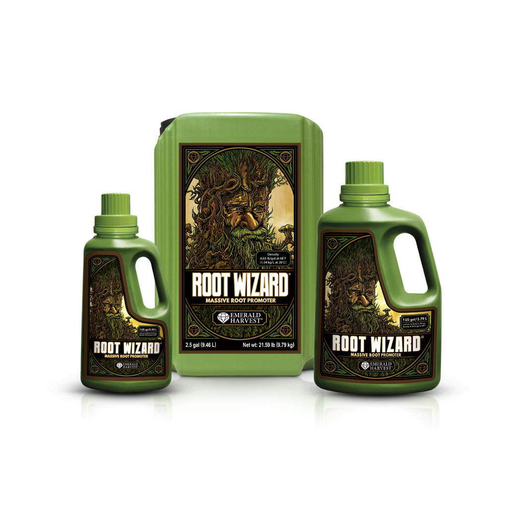 Emerald Harvest Root Wizard Bottle Group