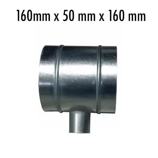 Nanotube Duct T-Pieces 50x160mm