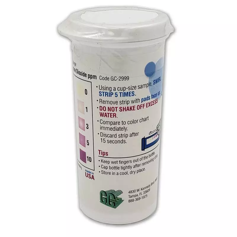 Gard'nClean Chlorine Dioxide Test Strips - Image 7