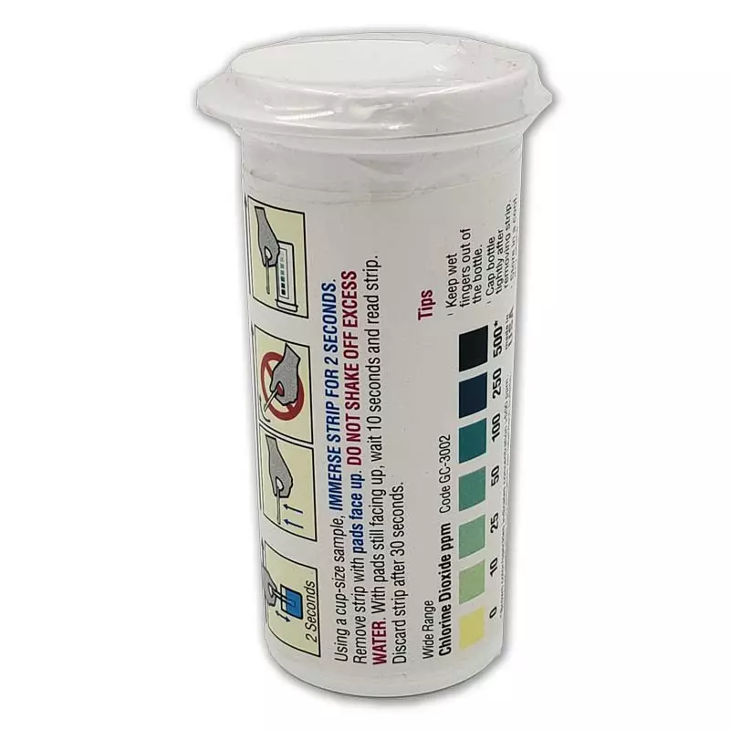 Gard'nClean Chlorine Dioxide Test Strips - Image 4