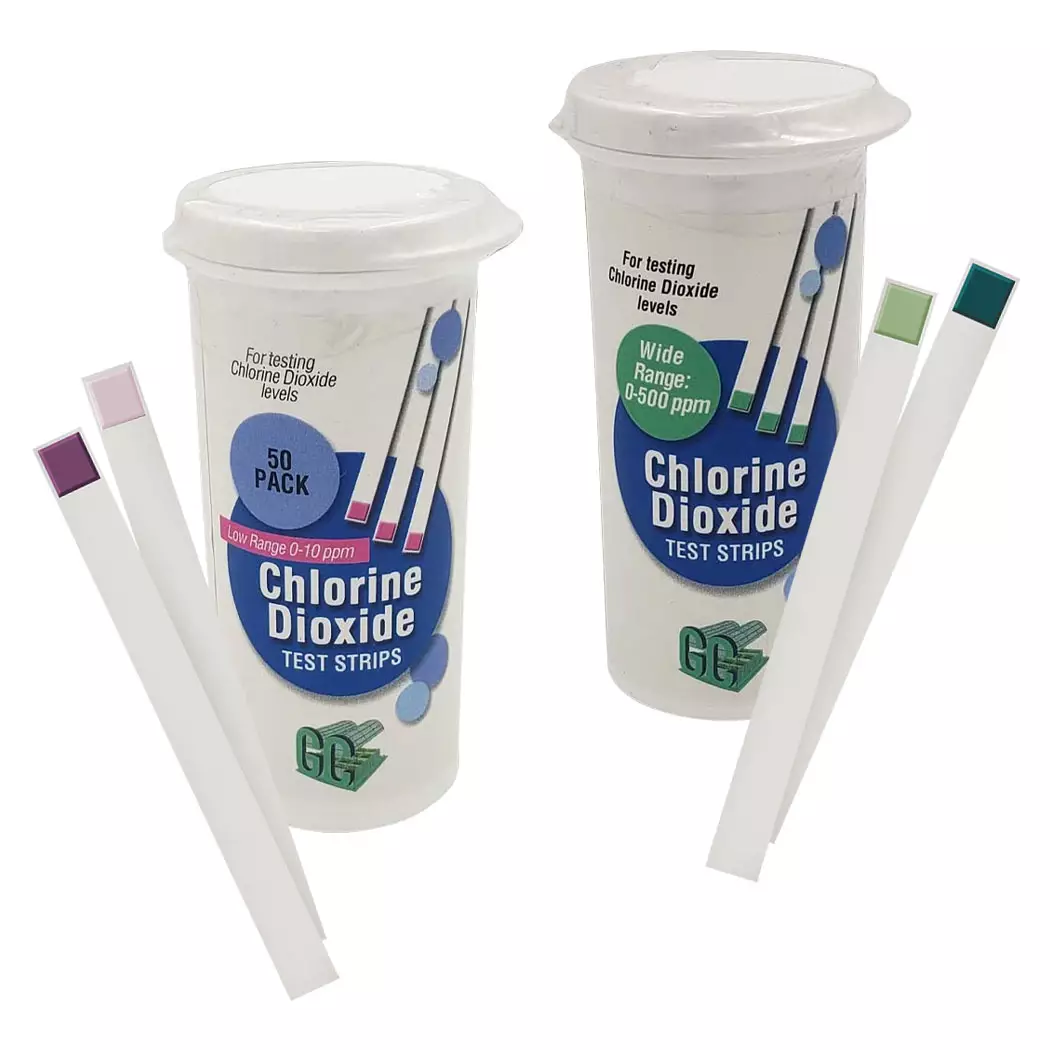 Gard'nClean Chlorine Dioxide Test Strips
