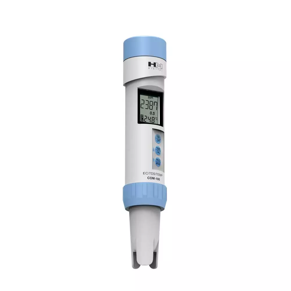 HM Digital Pro Series COM-100 Pen Style TDS/EC/Temp Meter - Image 2
