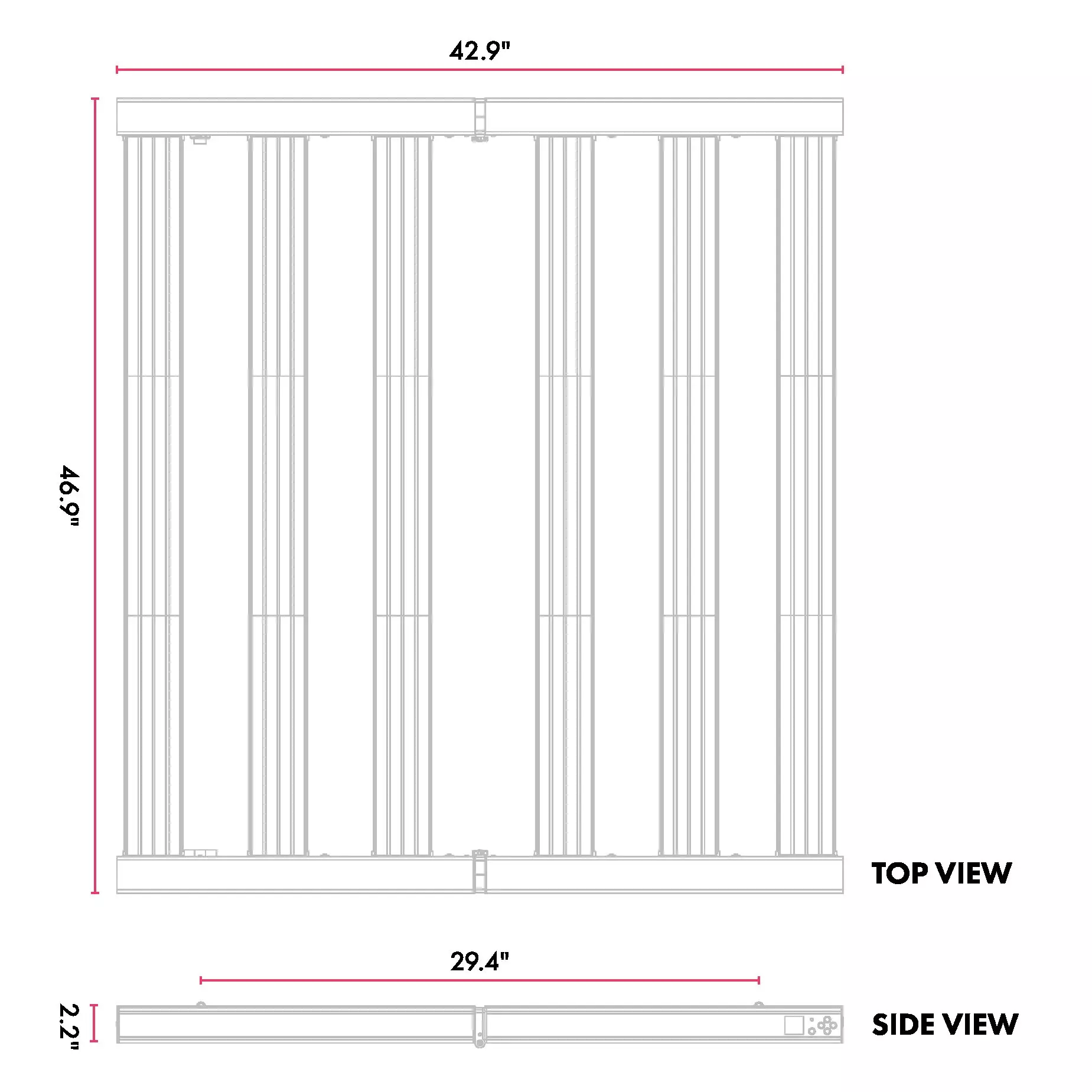 Dimlux Xtreme Series LED Fixture - 750w, 120-277V - Image 9