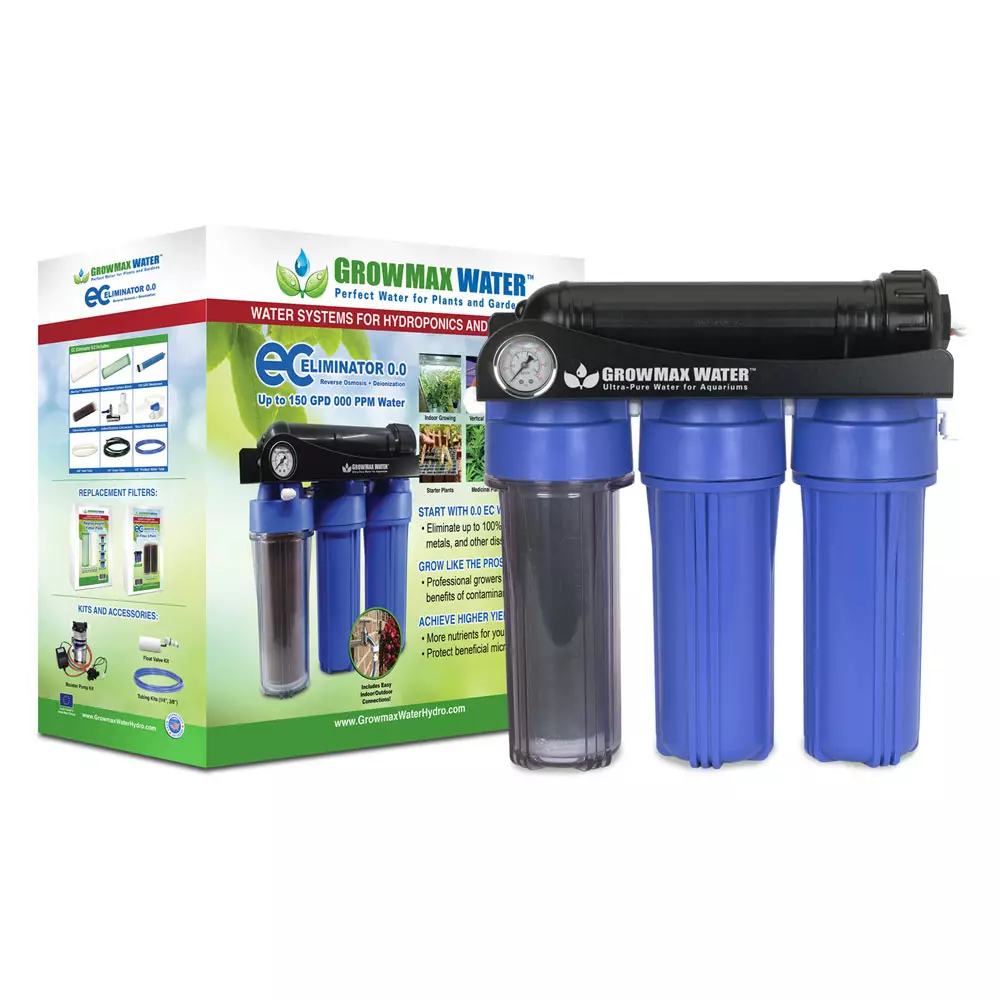 GrowMax Water EC Eliminator RO System