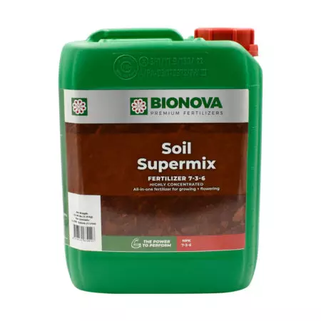 5L bottle of Bionova Soil Supermix