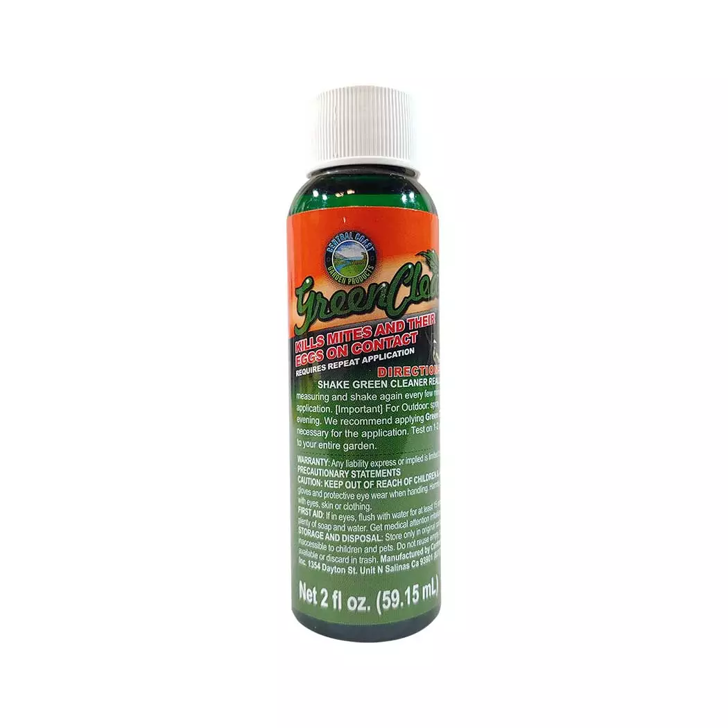 2 ounce bottle of Green Cleaner Concentrate