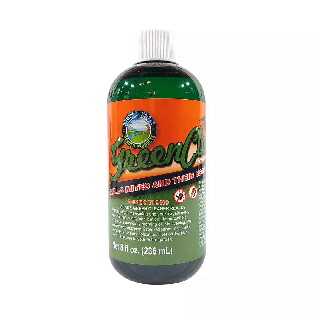 8 ounce bottle of Green Cleaner Concentrate