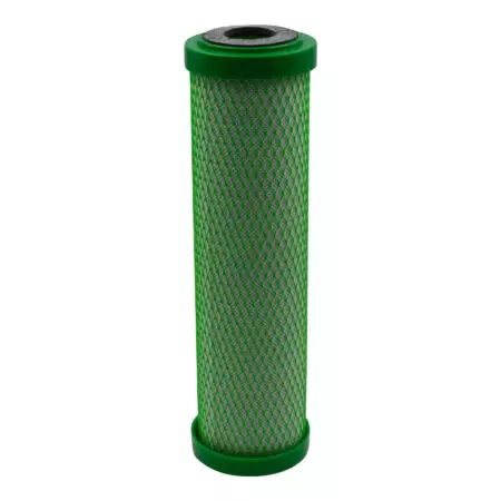 10" Green Coconut Carbon Block Filter - Compatible with HydroLogic Stealth-RO and smallBoy