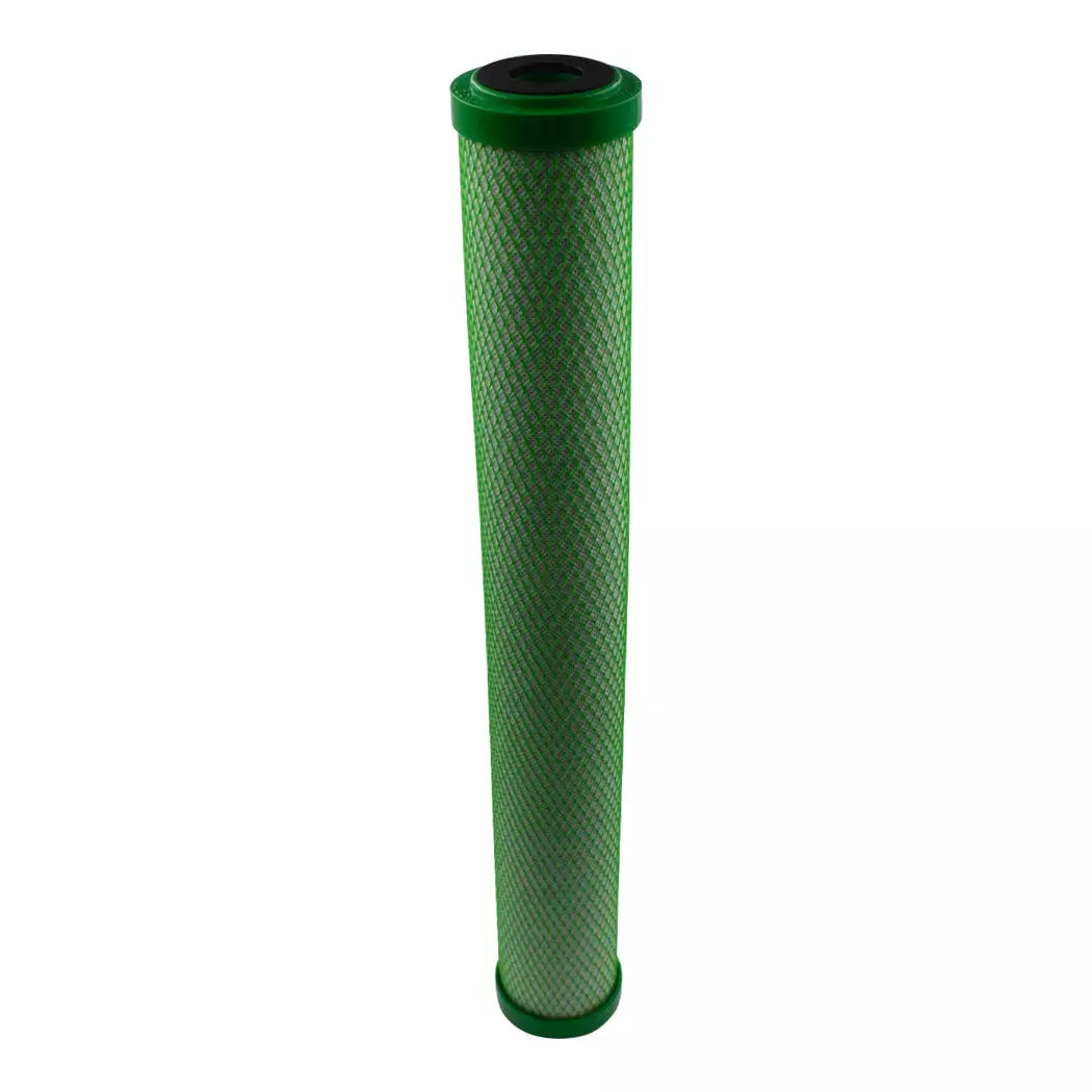 20" Green Coconut Carbon Block Filter - Compatible with HydroLogic TALLBoy