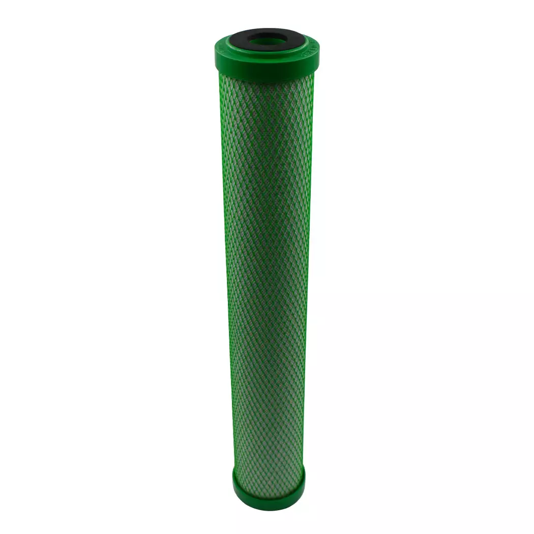 17” Green Coconut Carbon Block Filter - Compatible with HydroLogic Evolution-RO
