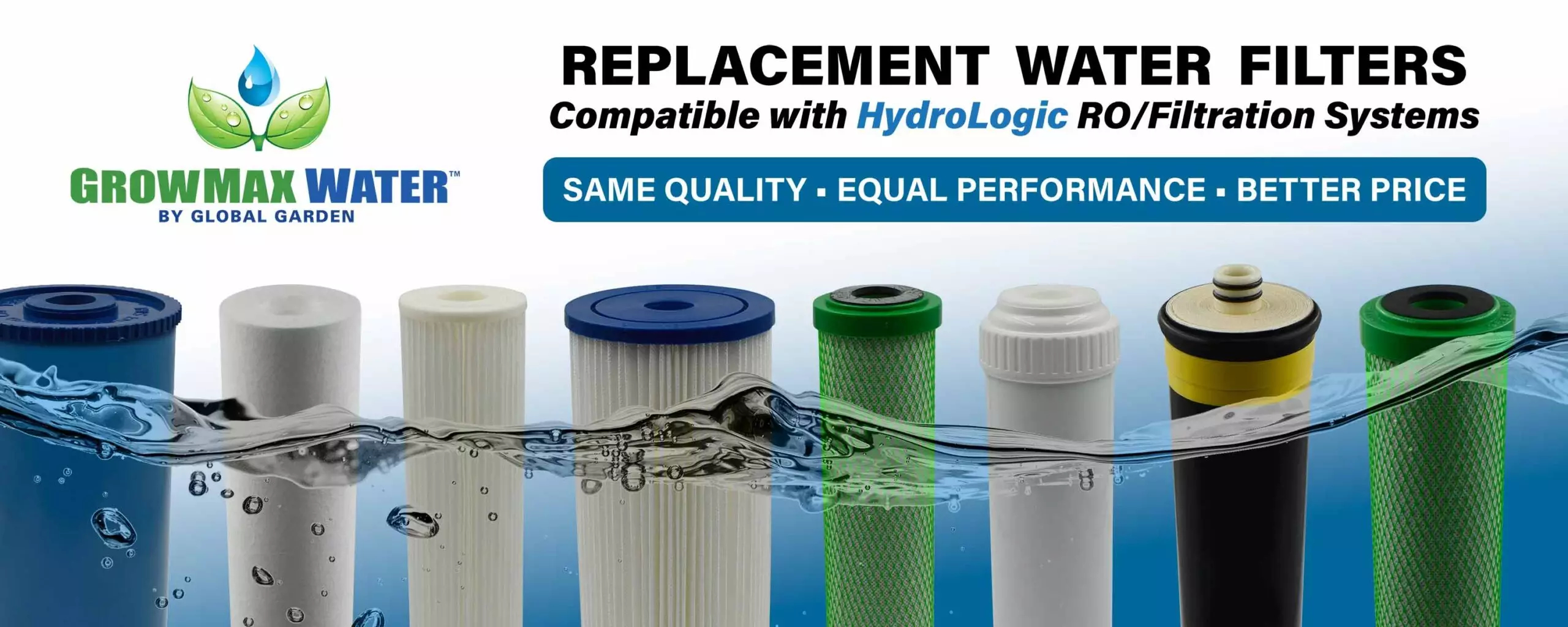 HydroLogic Compatible Replacement Filters - Same Quality, Equal Performance, Better Price
