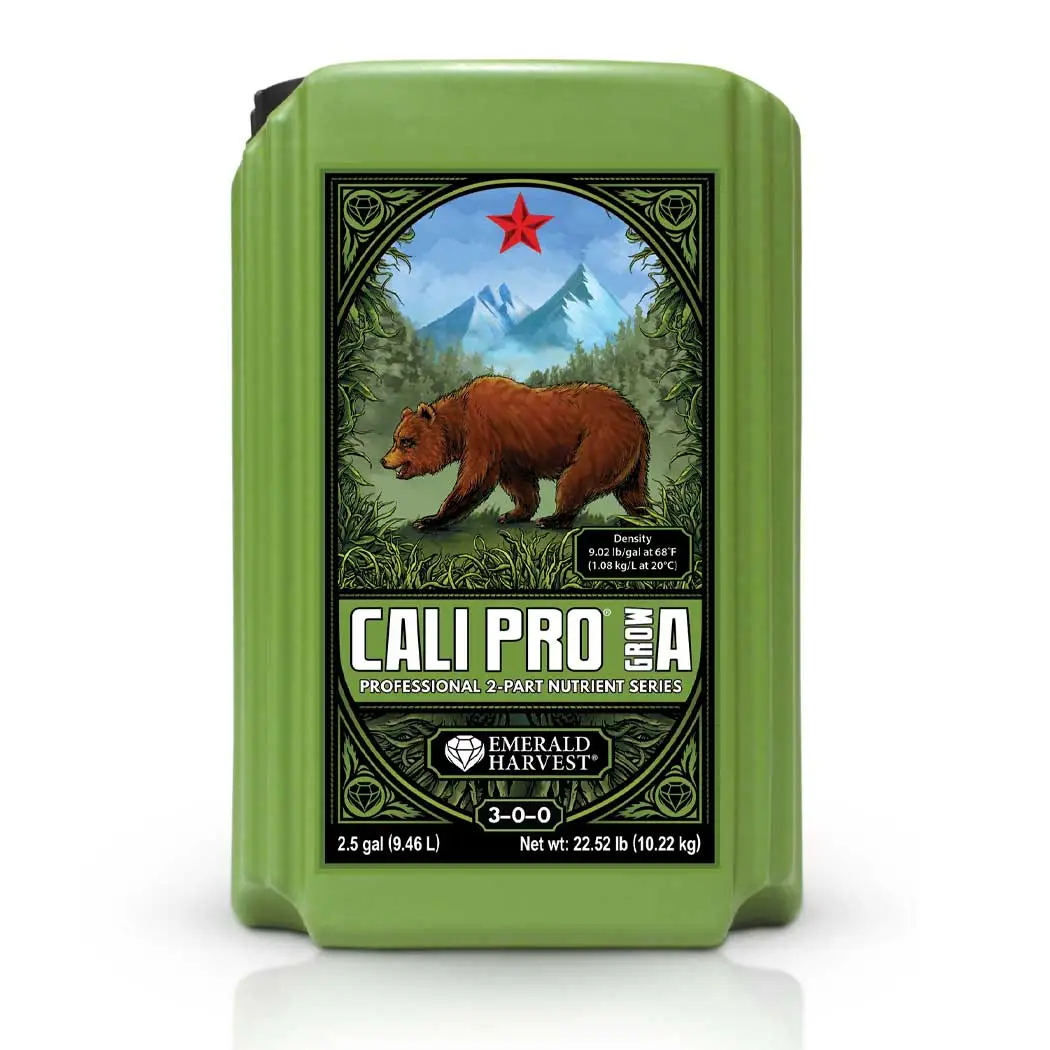 Emerald Harvest Cali Pro Grow A 2.5 Gallon Bottle