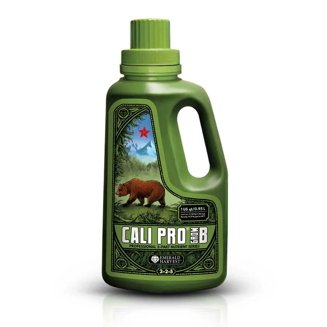Emerald Harvest Cali Pro Grow B 1 Quart Bottle