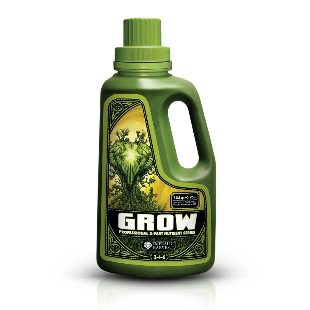 Emerald Harvest Grow 1 Quart Bottle