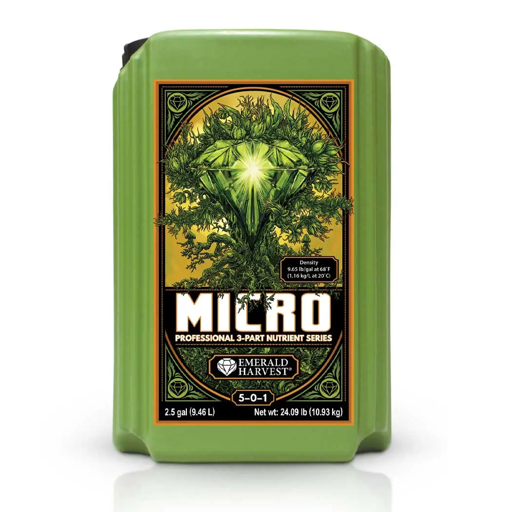 Emerald Harvest Micro 2.5 Gallon Bottle