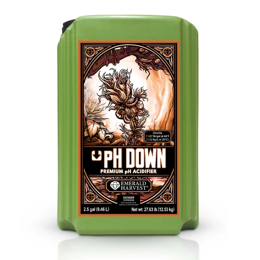 Emerald Harvest pH Down 2.5 Gallon Bottle