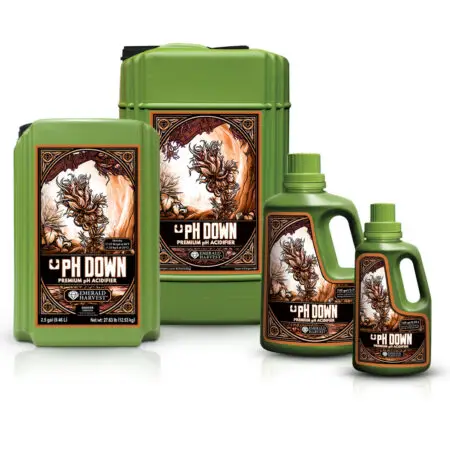 Emerald Harvest pH Down Bottle Group