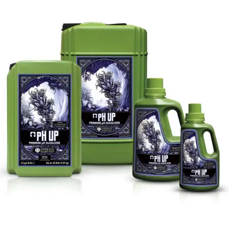 Emerald Harvest pH Up Bottle Group