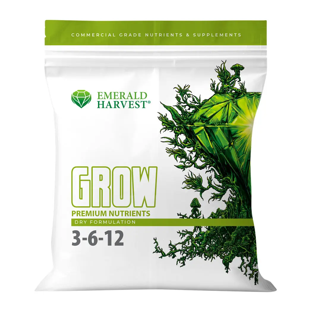Emerald Harvest Grow Dry Formulation 25 lb bag